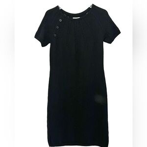 CK Black Knit Dress